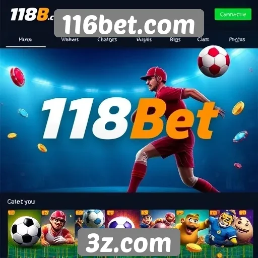 Variedade de jogos disponíveis no 116bet